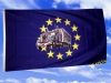 Fahnen Flaggen EUROPA MIT TRUCK 150 x 90 cm